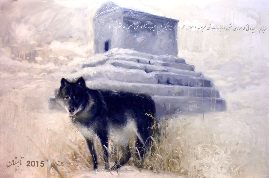 oil on canvas -100x150cm